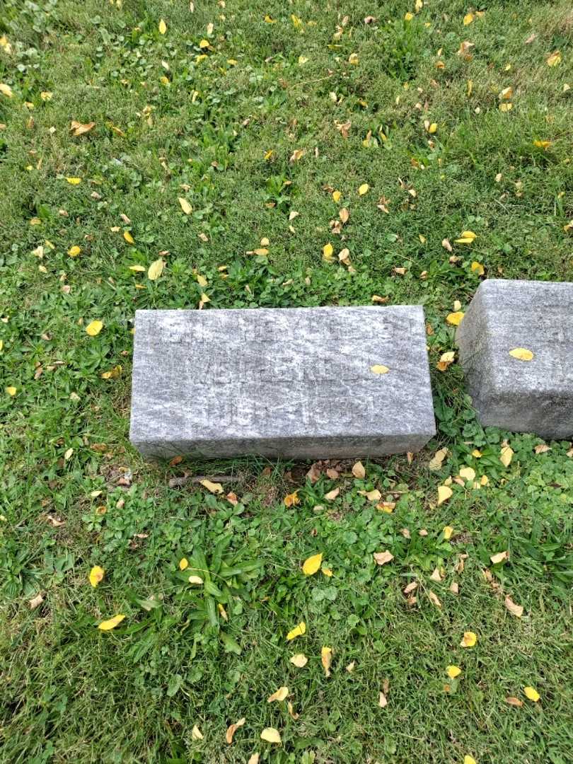 Lena Heylgeist Wetherell's grave. Photo 2
