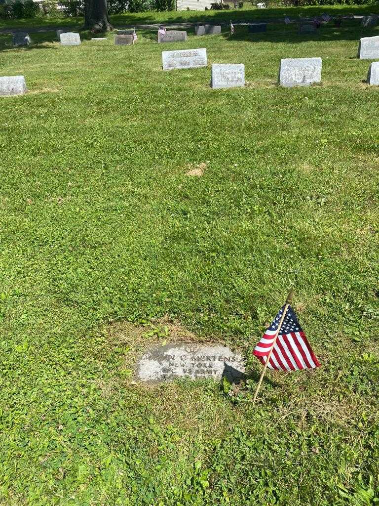 John C. Mertens's grave. Photo 2