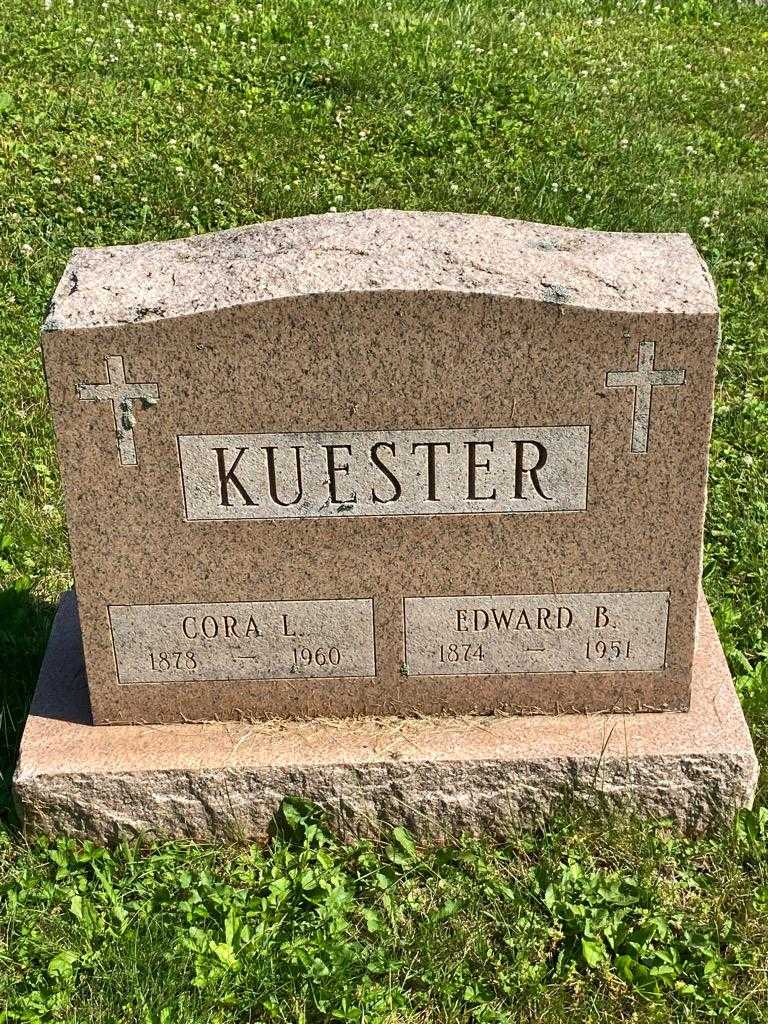 Edward B. Kuester's grave. Photo 3