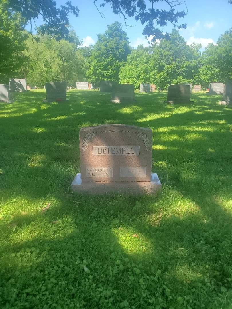 Margaret C. DeTemple Campbell's grave. Photo 2