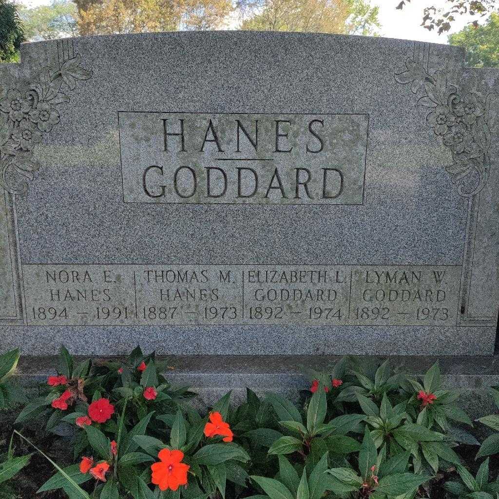 Elizabeth Goddard's grave. Photo 4