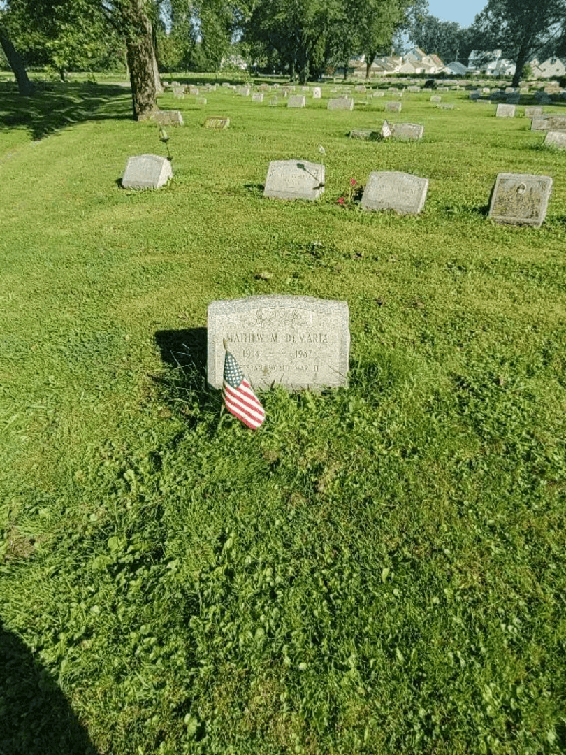Mathew M. DeMaria's grave. Photo 3