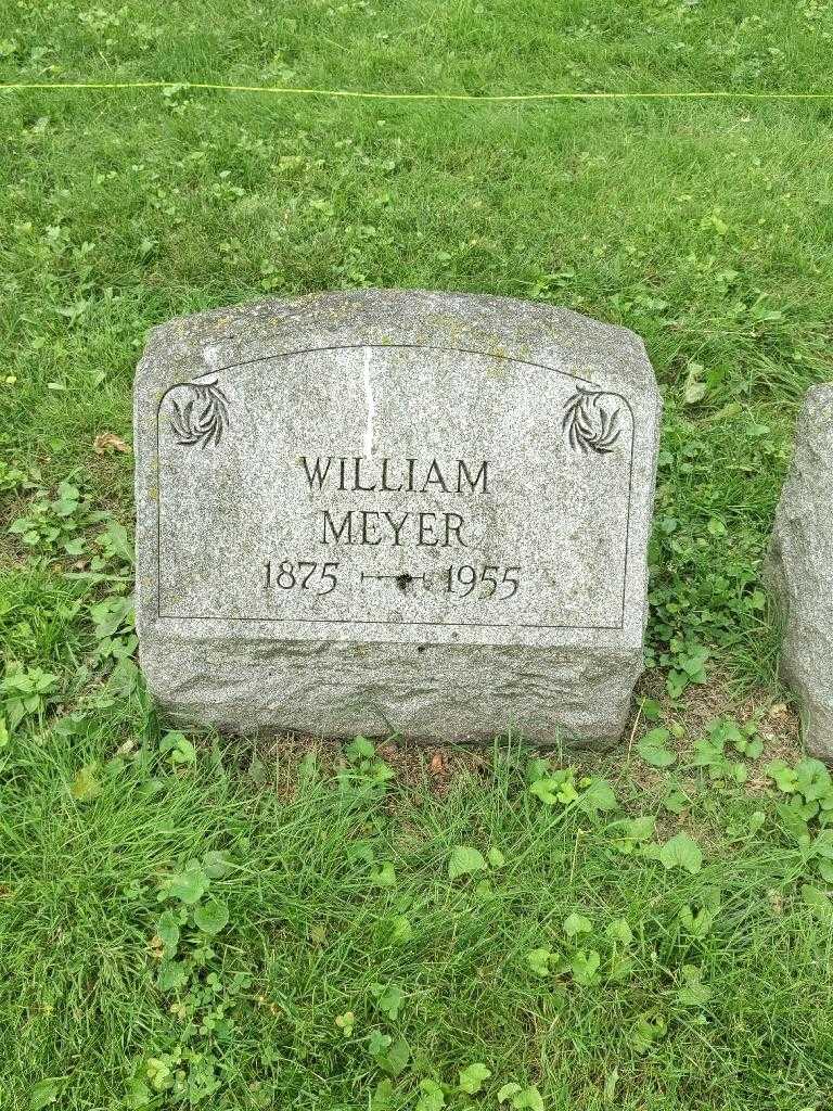 William Meyers's grave. Photo 2
