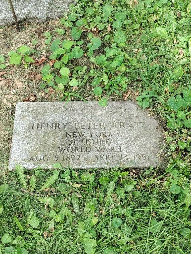 Henry Peter Kratz's grave. Photo 3