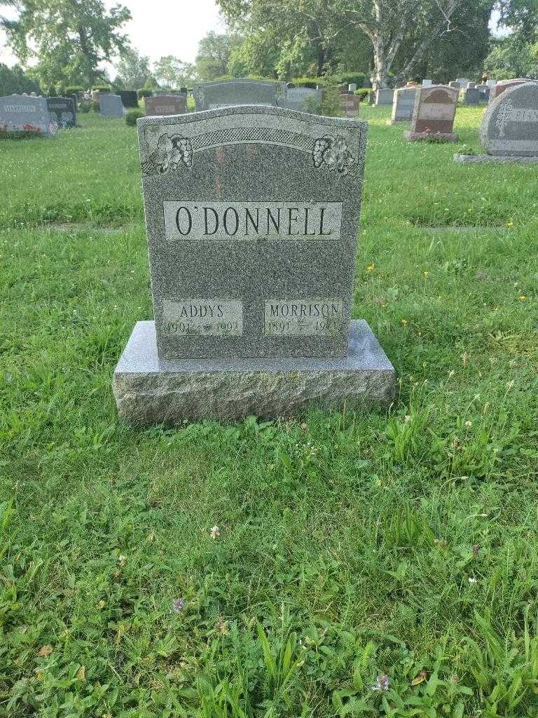 Addys O'Donnell's grave. Photo 1