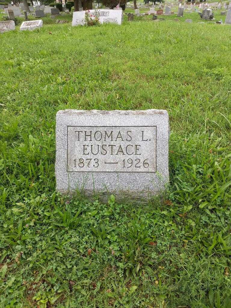 Thomas L. Eustace's grave. Photo 2