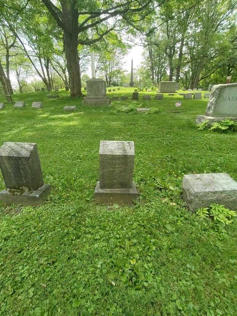 Charles F. Moore's grave. Photo 1