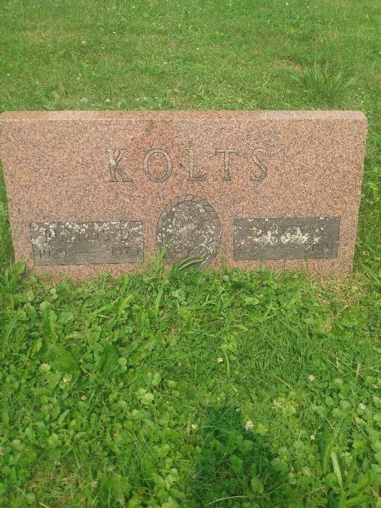 Harvey S. Kolts's grave. Photo 2