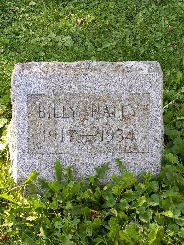 William Haley's grave. Photo 3