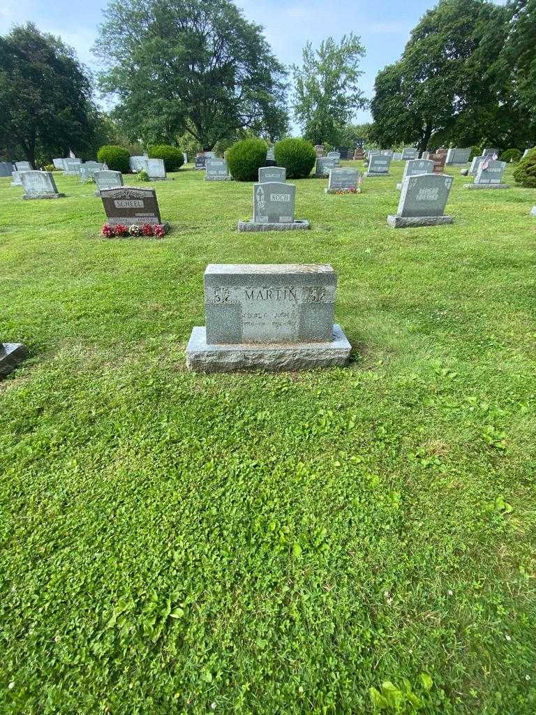 John H. Martin's grave. Photo 1