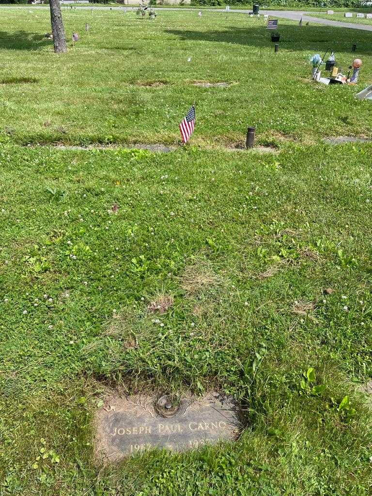 Joseph Paul Carno's grave. Photo 2
