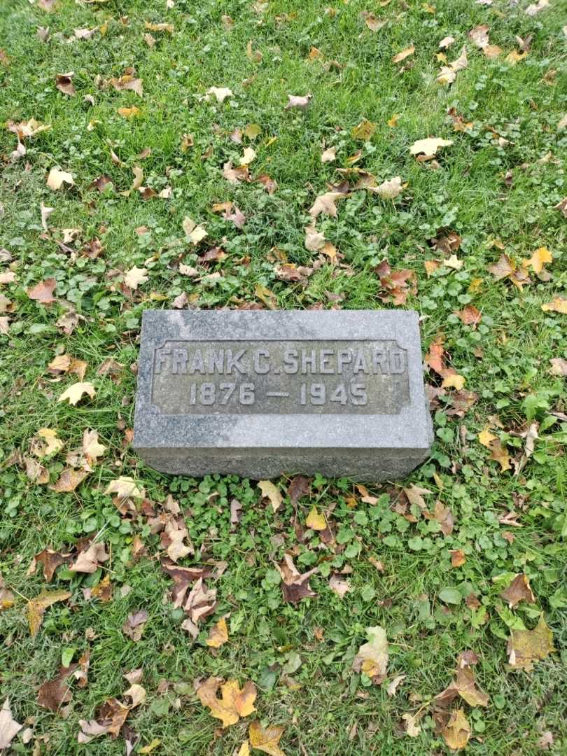 Frank C. Shepard's grave. Photo 2