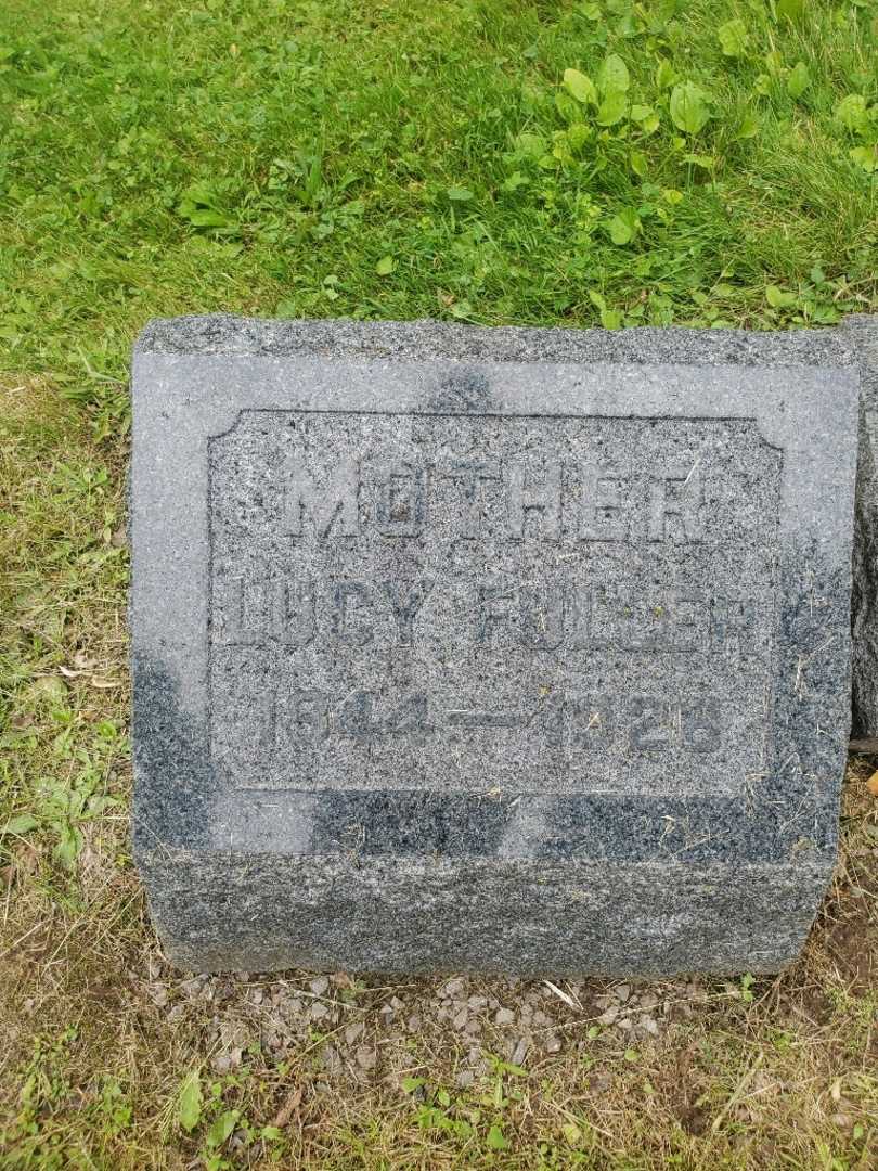 Lucy Fuller's grave. Photo 3
