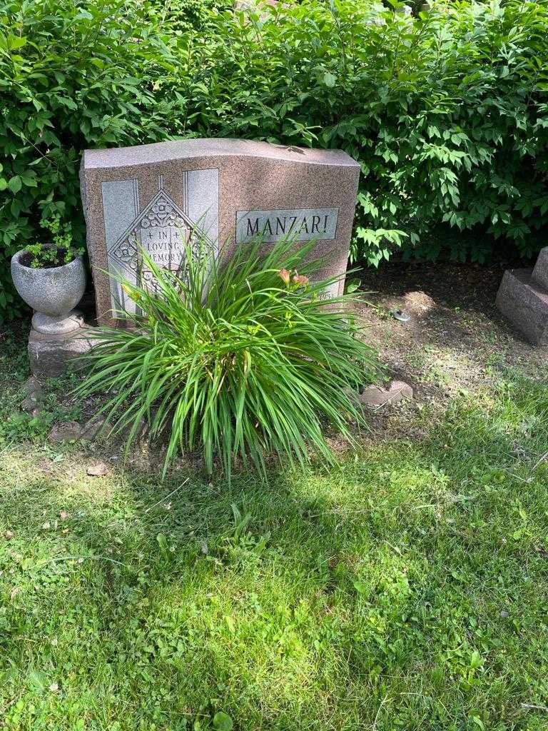 Luigi Manzari's grave. Photo 2