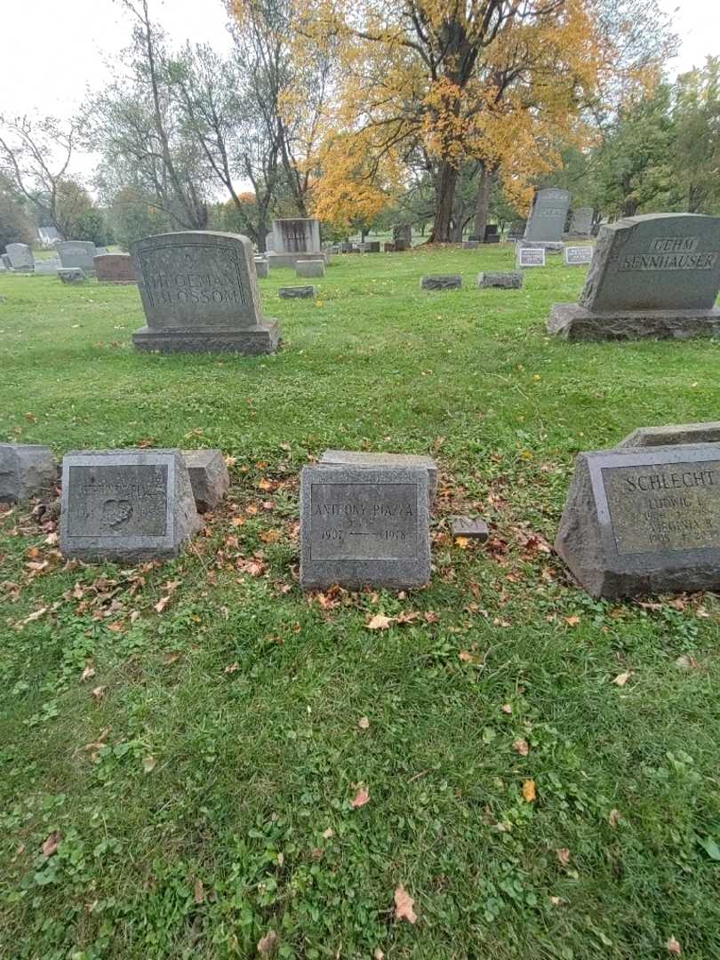 Anthony Piazza Junior's grave. Photo 1