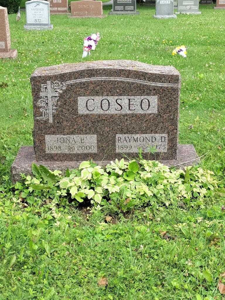Iona E. Coseo's grave. Photo 2
