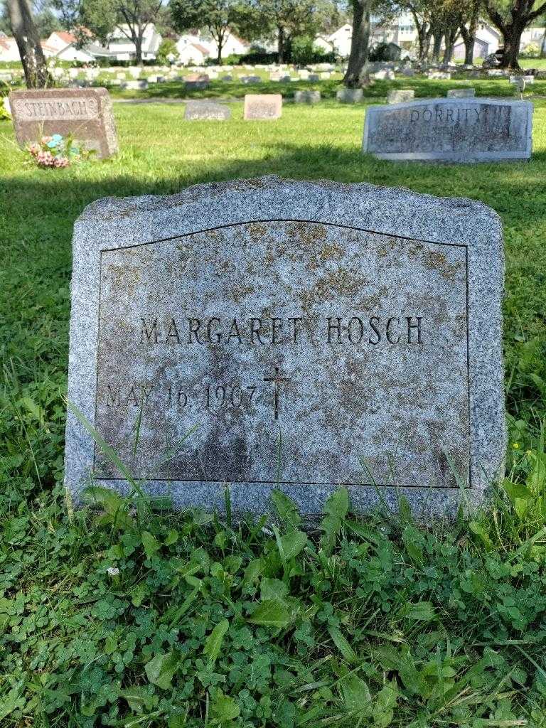 Margaret Hosch's grave. Photo 3