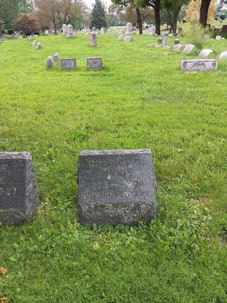 George A. Rannie's grave. Photo 1