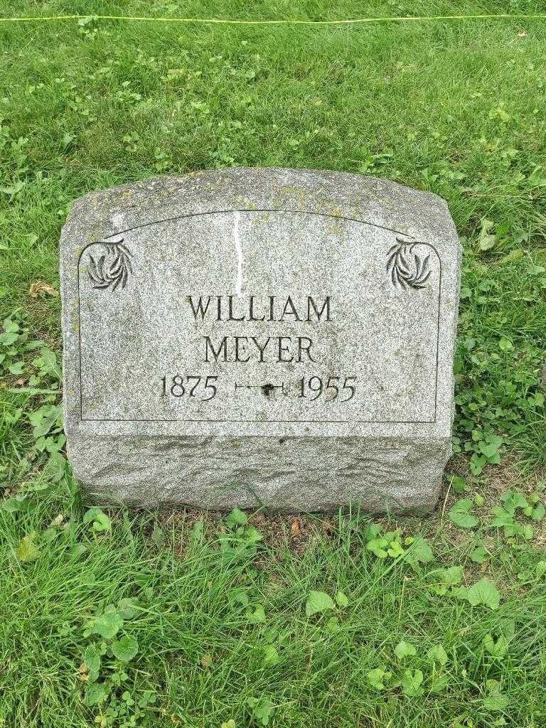 William Meyers's grave. Photo 3
