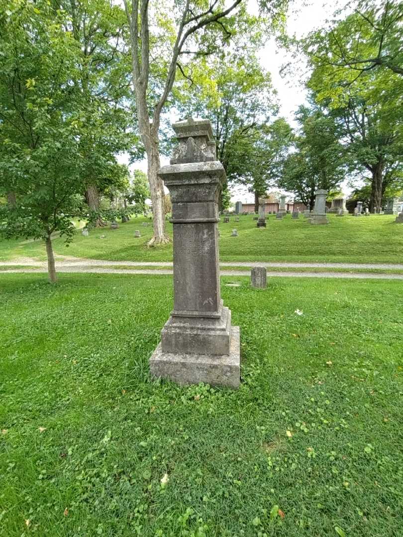 Caroline M. Fisher Labadie's grave. Photo 4