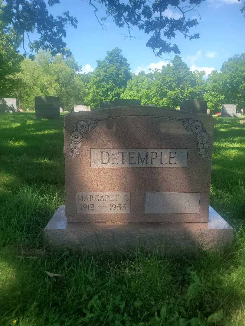 Margaret C. DeTemple Campbell's grave. Photo 3