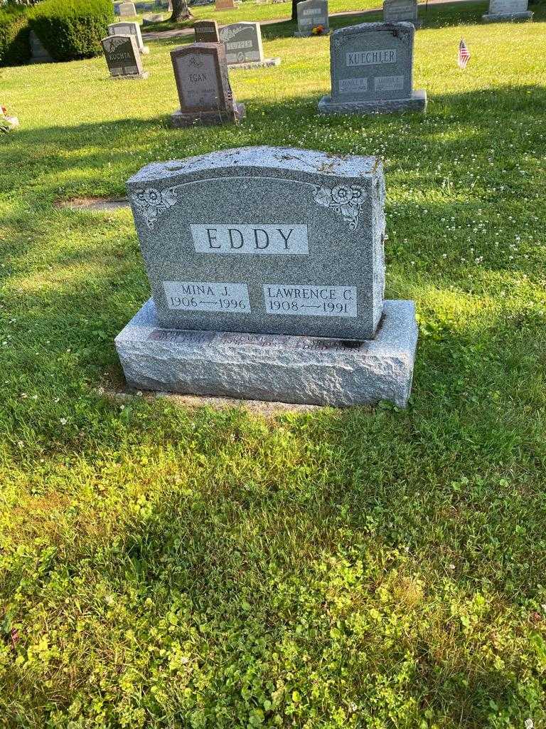 Mina J. Eddy's grave. Photo 2