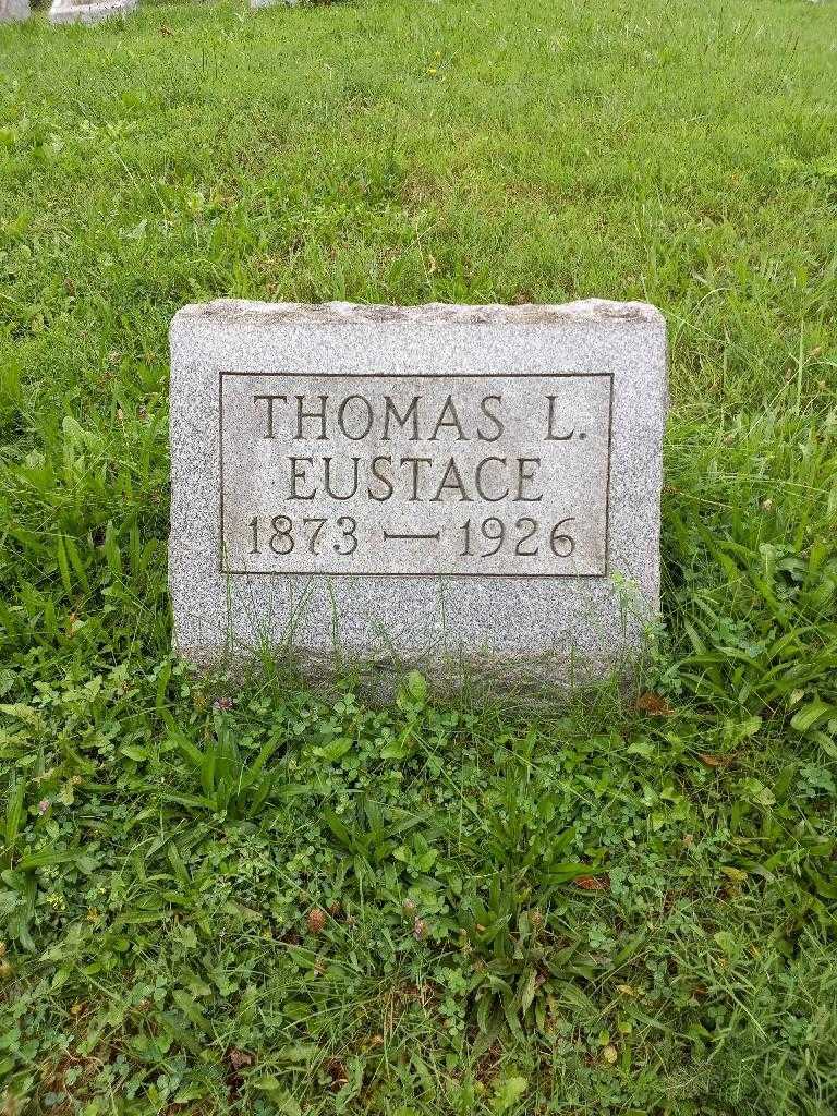 Thomas L. Eustace's grave. Photo 3