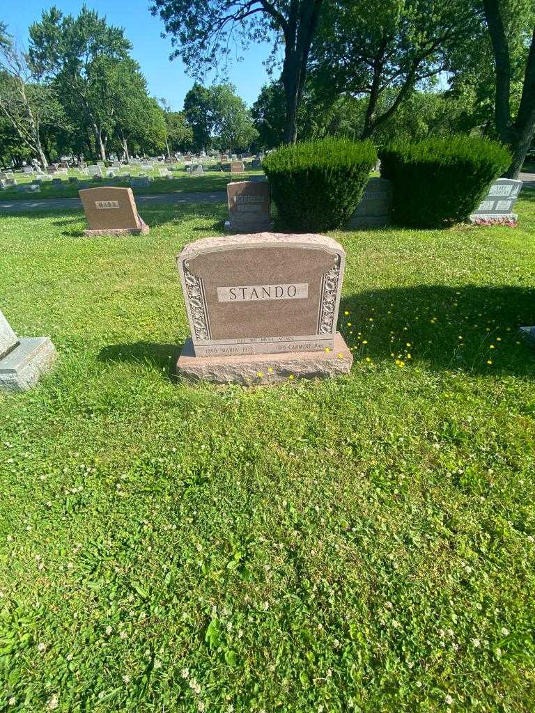 Carmine Stando's grave. Photo 1