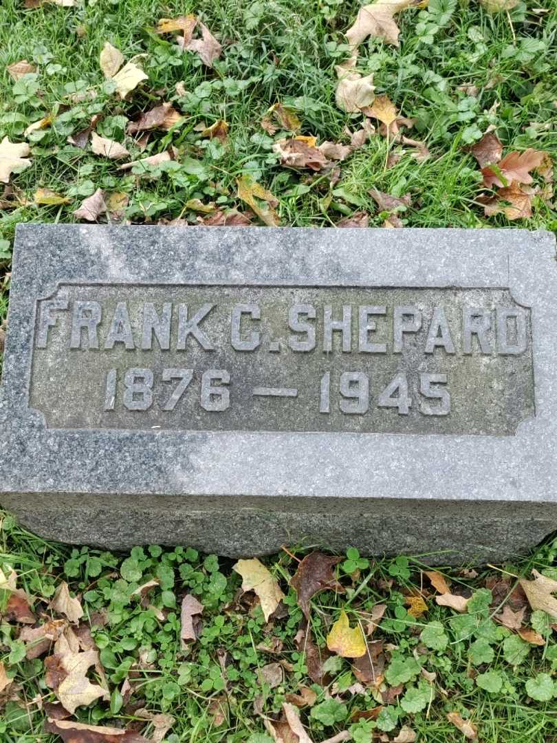 Frank C. Shepard's grave. Photo 3