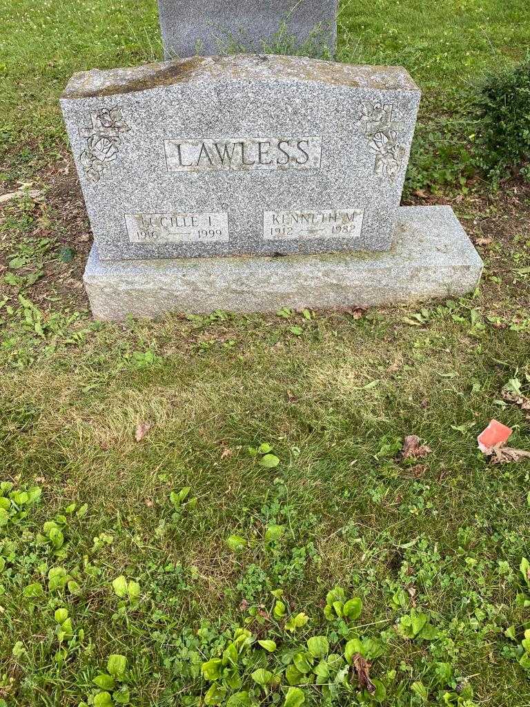 Kenneth M. Lawless's grave. Photo 2