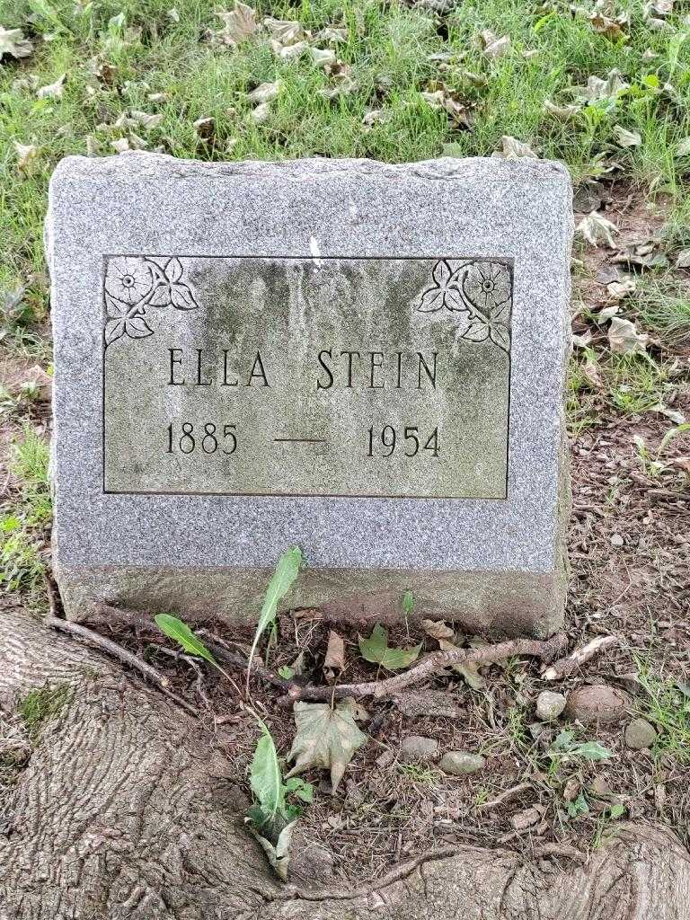 Ella Stein's grave. Photo 3