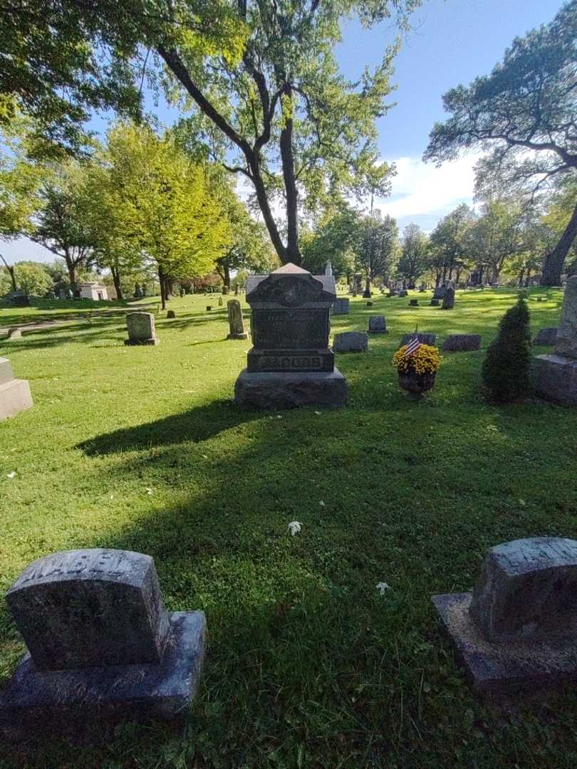 Fred E. Jacobs's grave. Photo 1