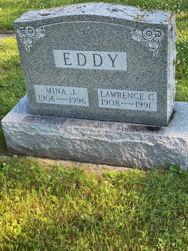 Mina J. Eddy's grave. Photo 3