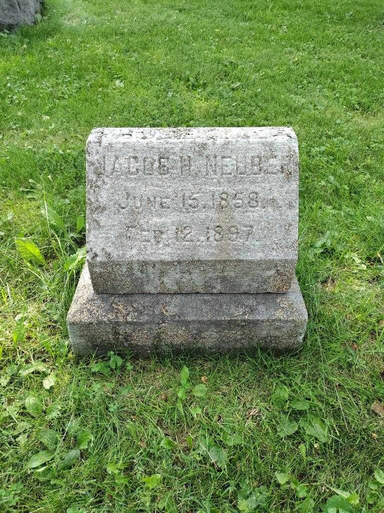 Jacob H. Neuber's grave. Photo 3