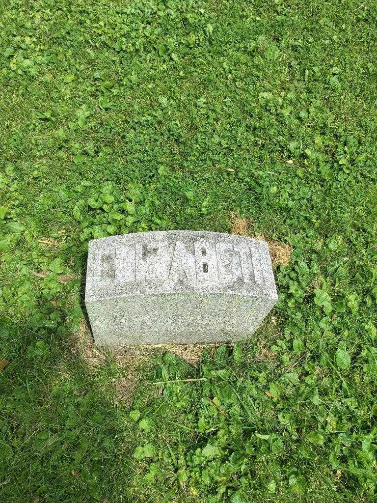 Elizabeth Greenway's grave. Photo 2