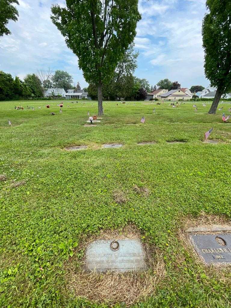 Charlotte F. Lamphere's grave. Photo 1