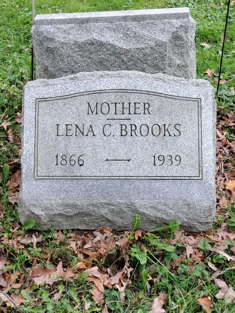 Lena C. Brooks's grave. Photo 3