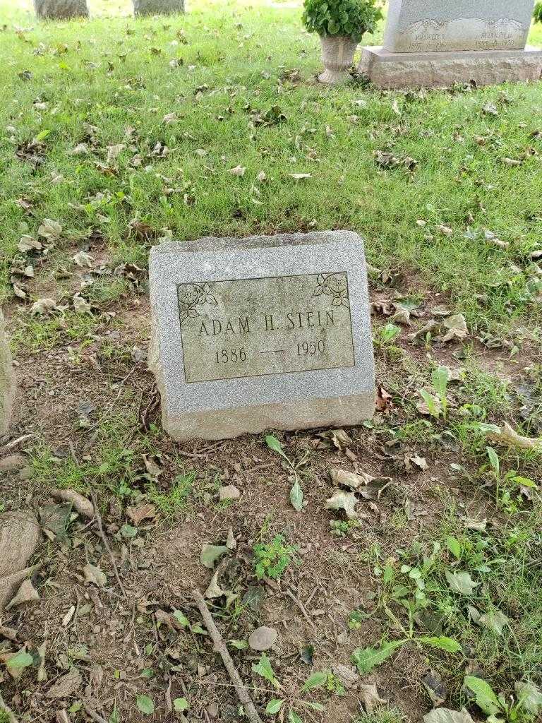 Adam H. Stein's grave. Photo 2