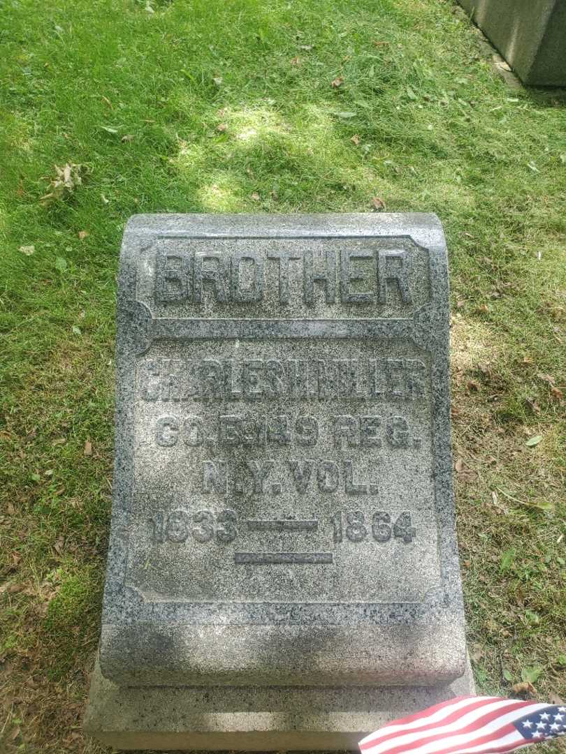 Charles H. Miller's grave. Photo 3