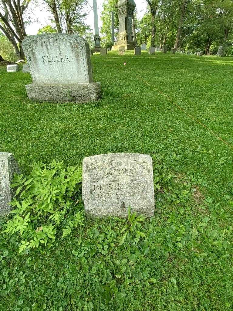 James E. Scouten's grave. Photo 1