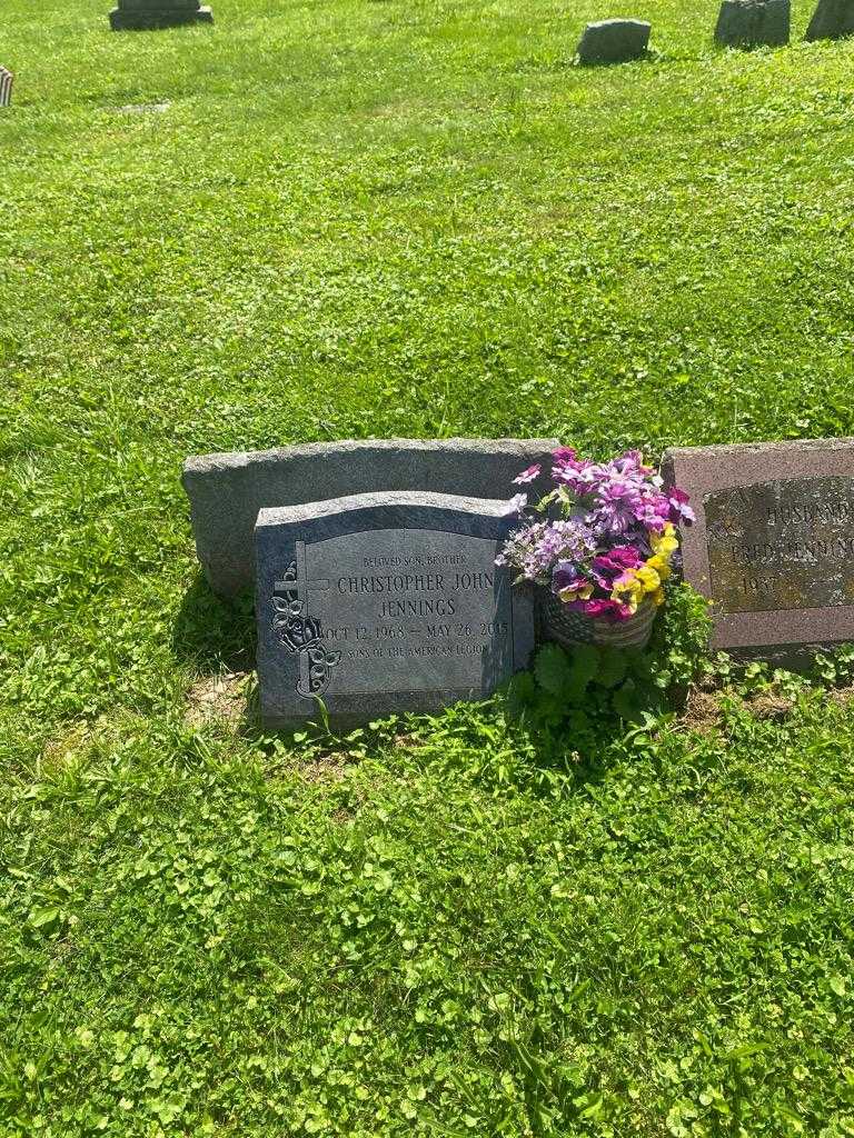 Christopher John Jennings's grave. Photo 2