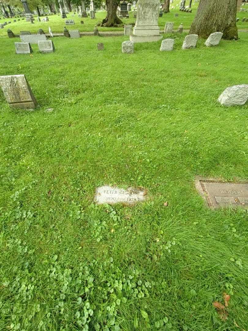 Peter Cicconi's grave. Photo 1