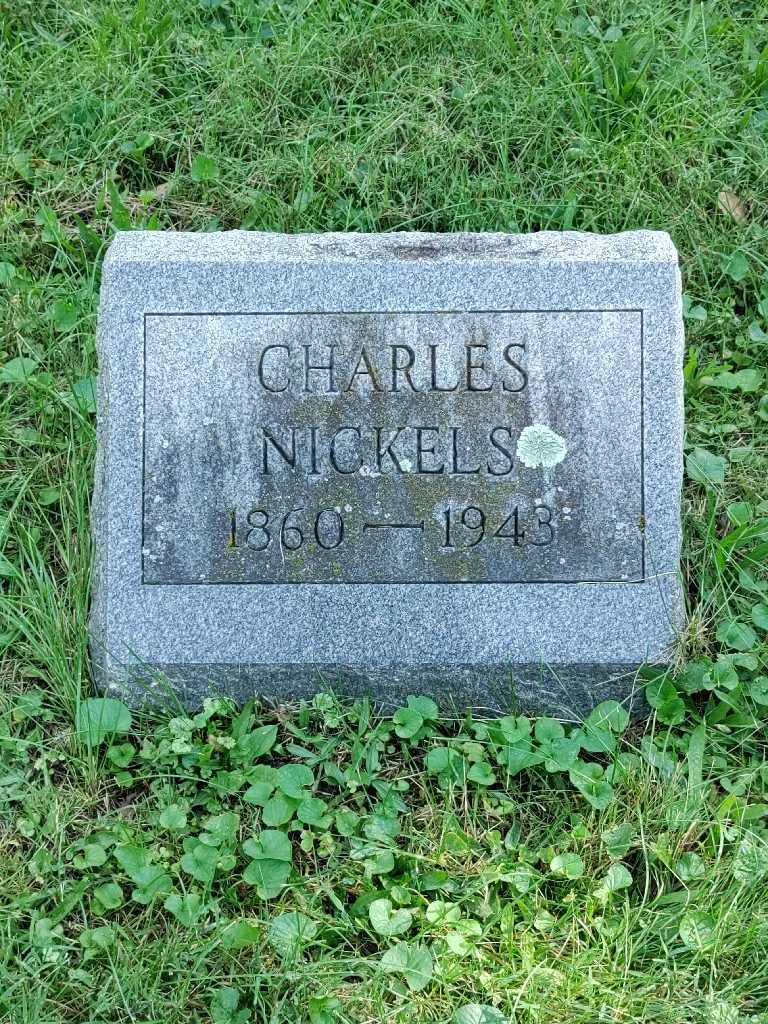 Charles Nickels's grave. Photo 3