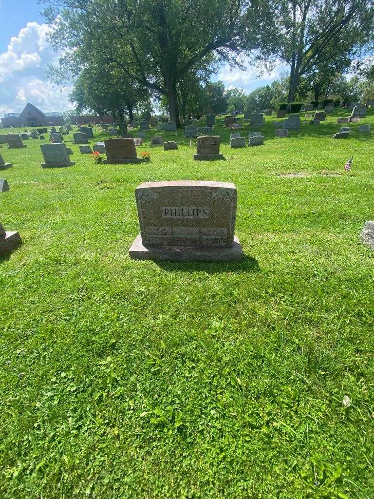 Alvin J. Phillips's grave. Photo 1
