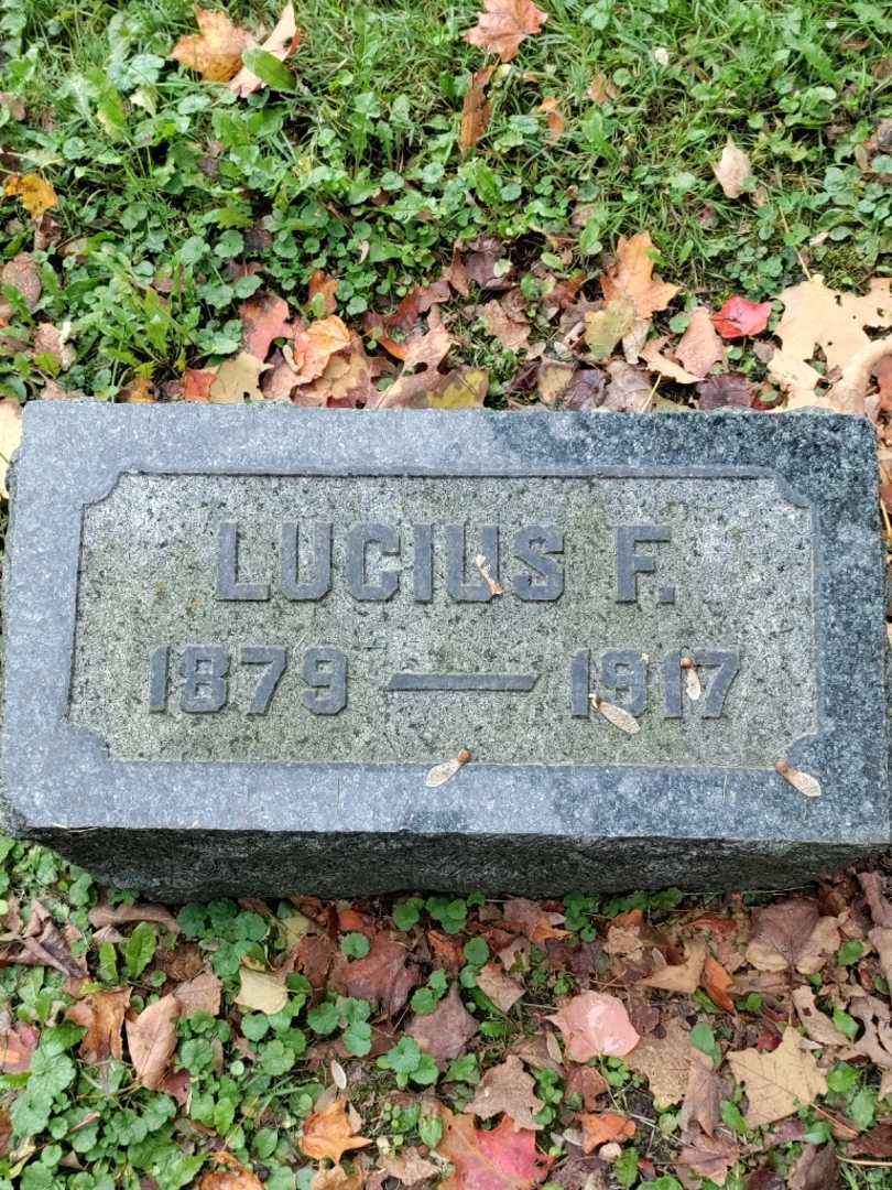 Lucius F. Conine's grave. Photo 3