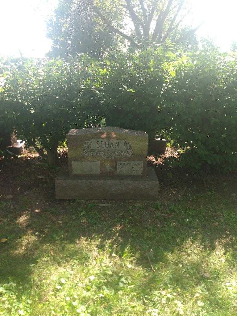 Richard Drew Sloan's grave. Photo 1
