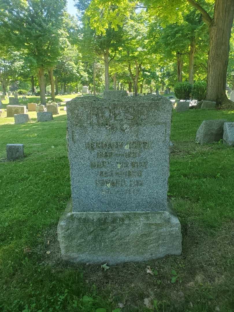 Mary Roese's grave. Photo 2