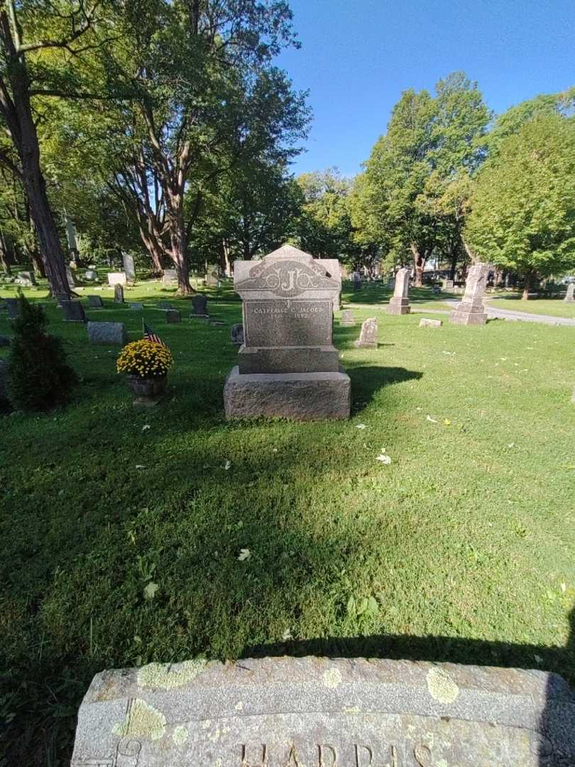 Catherine Clark Jacobs's grave. Photo 1