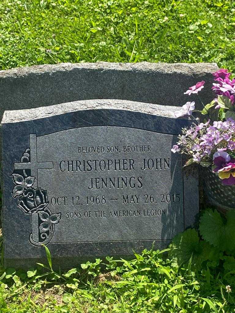 Christopher John Jennings's grave. Photo 3