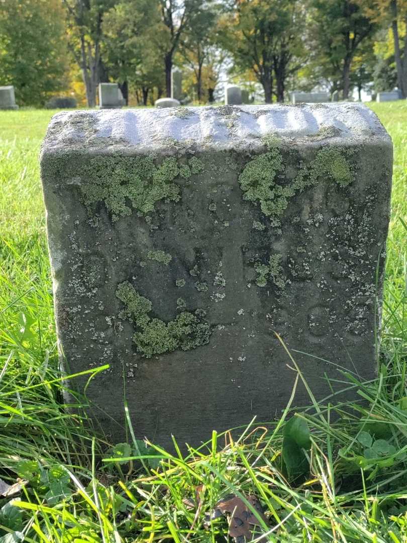 Myron B. Daniels's grave. Photo 3
